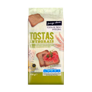 Imagem do produto Tostas de Trigo Integral Pingo Doce