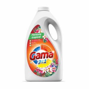 Detergente Máquina da Roupa Líquido Floresta Tropical Gama - 90 doses product image