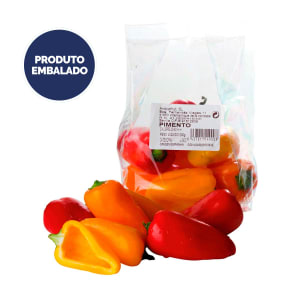 Imagem do produto Mini Pimento Doce Tricolor - Embalagem 0.2 Kg