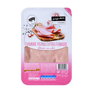 Imagem do produto Fiambre da Perna Extra Fumado Fatiado Pingo Doce