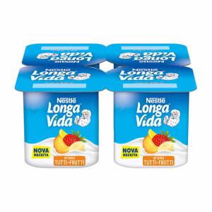 Imagem do produto Iogurte Aroma Tutti Frutti Longa Vida - Pack 4