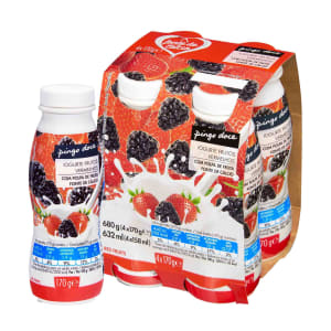 Imagem do produto Iogurte Líquido de Frutos Vermelhos Pingo Doce - Pack 4