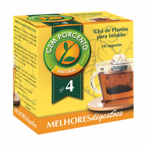 Imagem do produto Infusão Nº4 Melhores Digestões Cem Porcento