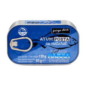 Imagem do produto Atum Posta ao Natural em Água Pingo Doce