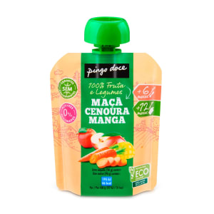Imagem do produto Bolsa de Fruta Maçã Manga Cenoura Pingo Doce