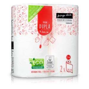 Imagem do produto Rolo Papel Cozinha Compacto Ecolabel Pingo Doce