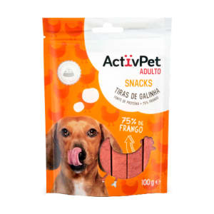 Imagem do produto Snack para Cão Tiras de Galinha ActivPet