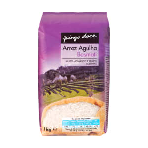 Imagem do produto Arroz Agulha Basmati Pingo Doce