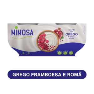 Imagem do produto Iogurte Grego de Romã e Framboesa Mimosa - Pack 4