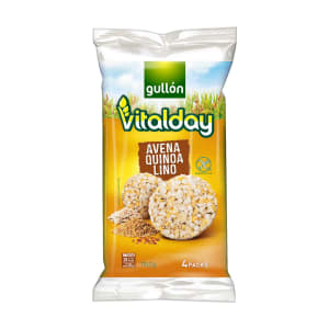 Imagem do produto Tortitas de Aveia e Quinoa Vitalday Gullón - 4 un