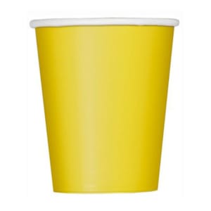 Imagem do produto Copos de Papel Amarelo 266ml Codipostal