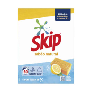Detergente Máquina da Roupa Pó Sabão Natural Skip - 60 doses product image
