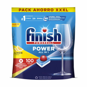 Imagem do produto Detergente Máquina Loiça Power Limão All in One Finish