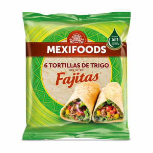 Imagem do produto Tortilhas de Trigo Fajitas Mexifoods