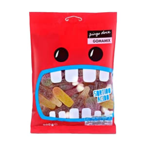 Imagem do produto Gomas Sortidas Ácidas Sortidas Pingo Doce